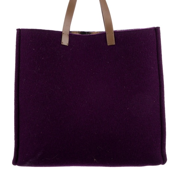 Authentic Fendi Felt Shopping Tote - Picture 2 of 6